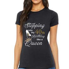 Load image into Gallery viewer, 40th Birthday Queen Shirt, , Mom Gift
